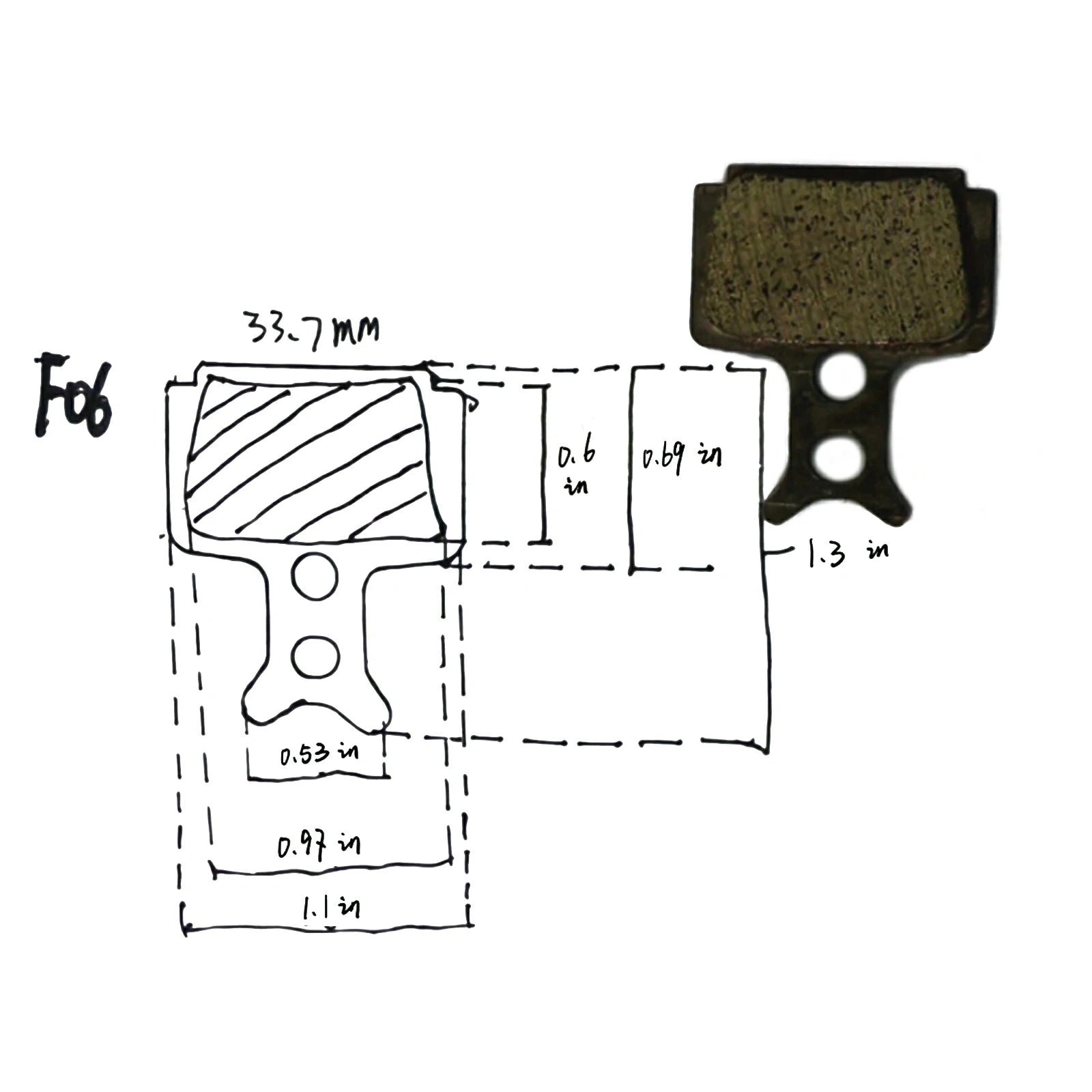 FREEBOY Universal Electric Scooter Brake Pads Collection