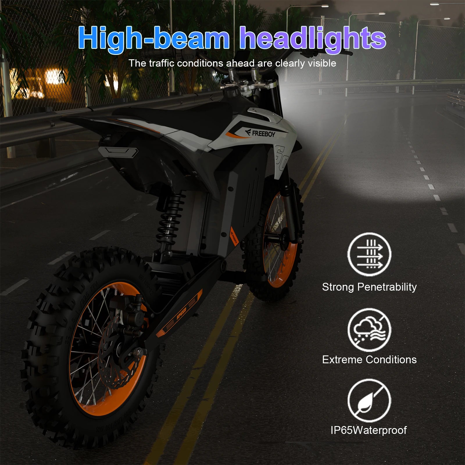 FREEBOY Electric Dirt Bike Y88 for Teens 14+