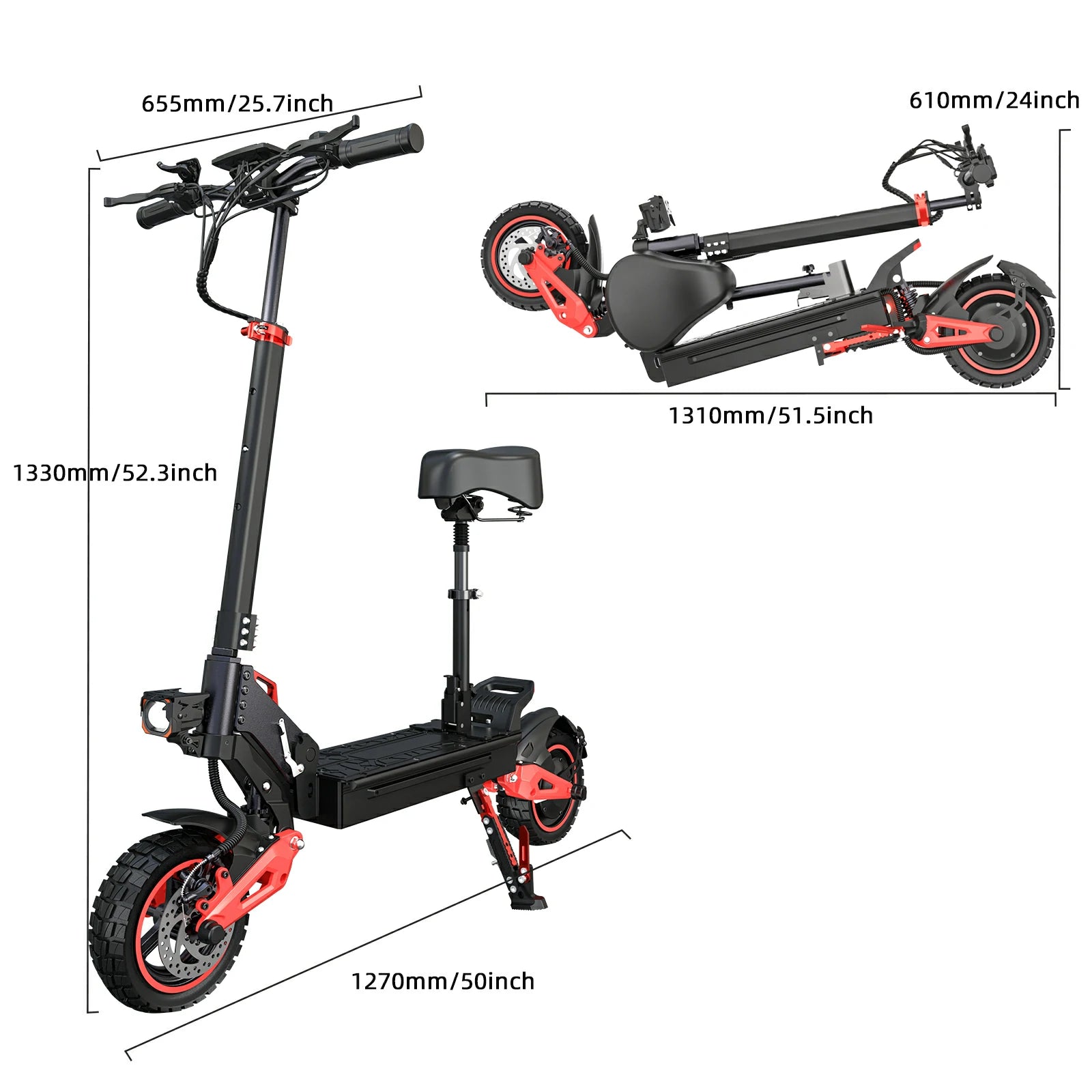 Freeboy J15 MAX Electric Scooter with Seat