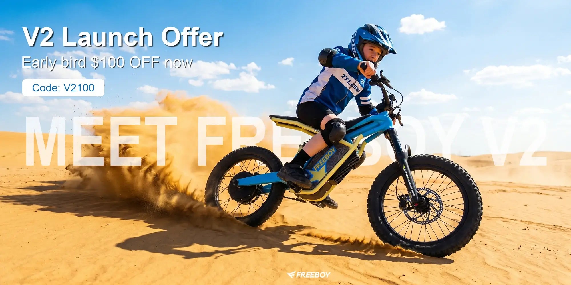 Freeboy V2: A New Generation Electric Dirt Bike for Kids