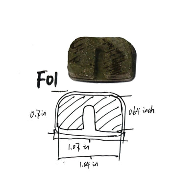 FREEBOY Universal Electric Scooter Brake Pads Collection