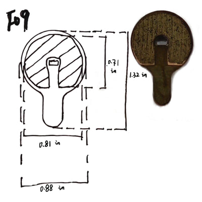 FREEBOY Universal Electric Scooter Brake Pads Collection