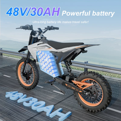 FREEBOY Electric Dirt Bike Y88 for Teens 14+