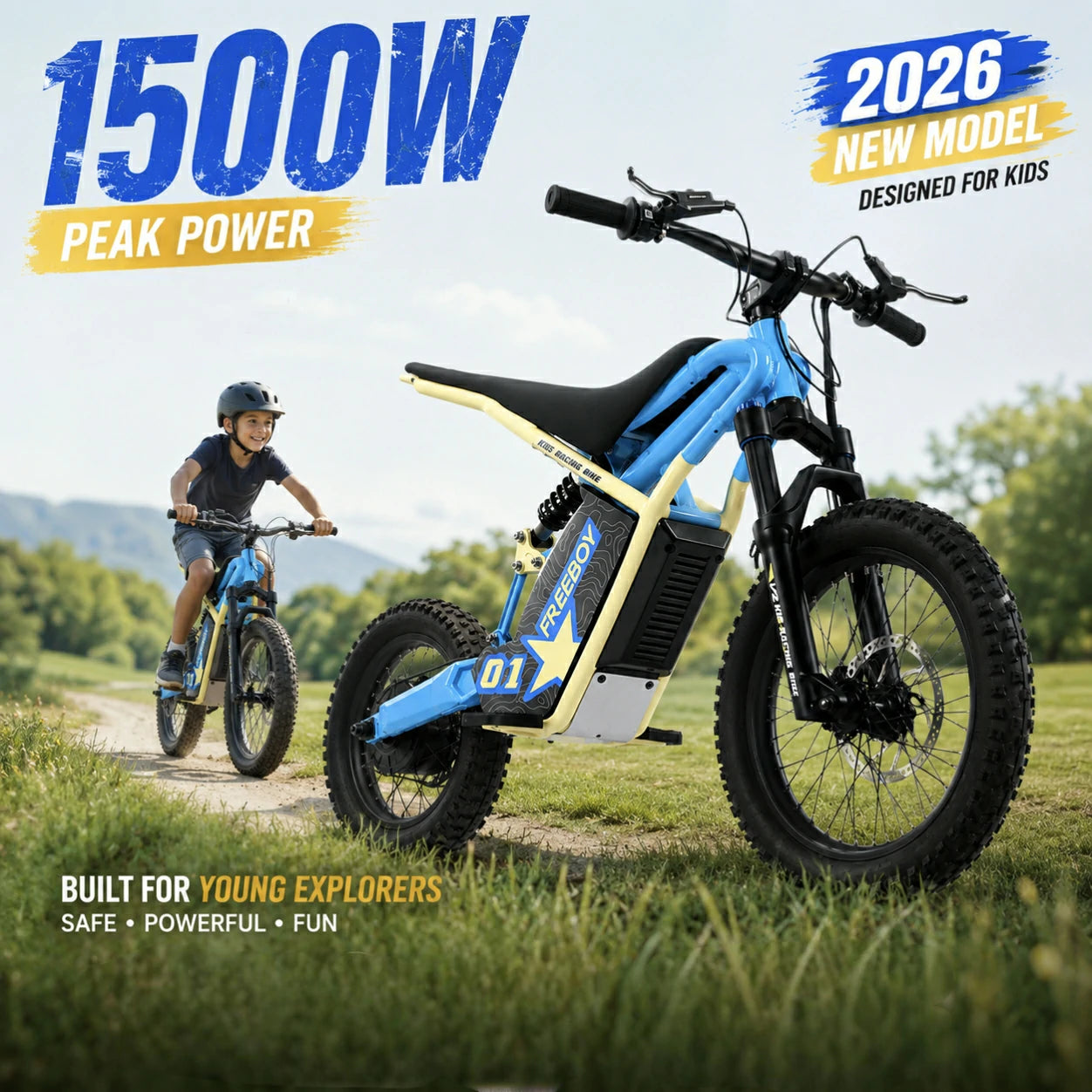 FREEBOY Electric Dirt Bike V2
