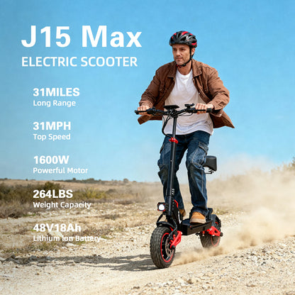 Freeboy J15 MAX Electric Scooter with Seat