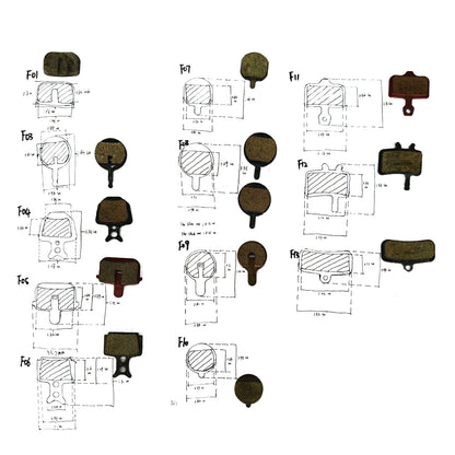 Brake Pads Collection