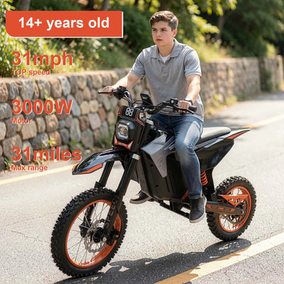 FREEBOY Electric Dirt Bike Y88 for Teens 14+